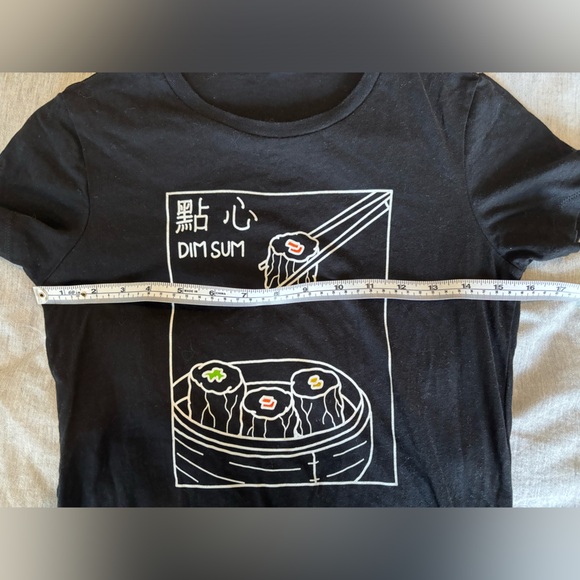 Dim Sum tee shirt, women’s fitted crew - Picture 4 of 6